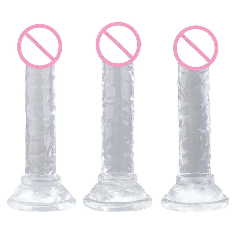 sexy Toys For Women Realistic Silicone Dildo Jelly With Thick Glans Real Dong Powerful Suction Cup Stiff Cock Beauty Items