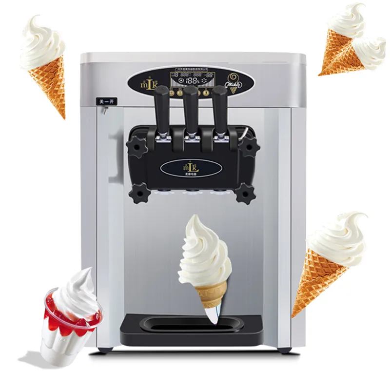 Macchina Fare Il Gelato Commerciale Macchina Gelato Soft A