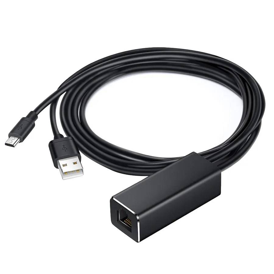 10/100Mbps Micro USB2.0 Ethernet Adapter For Fire Fire Tv Stick