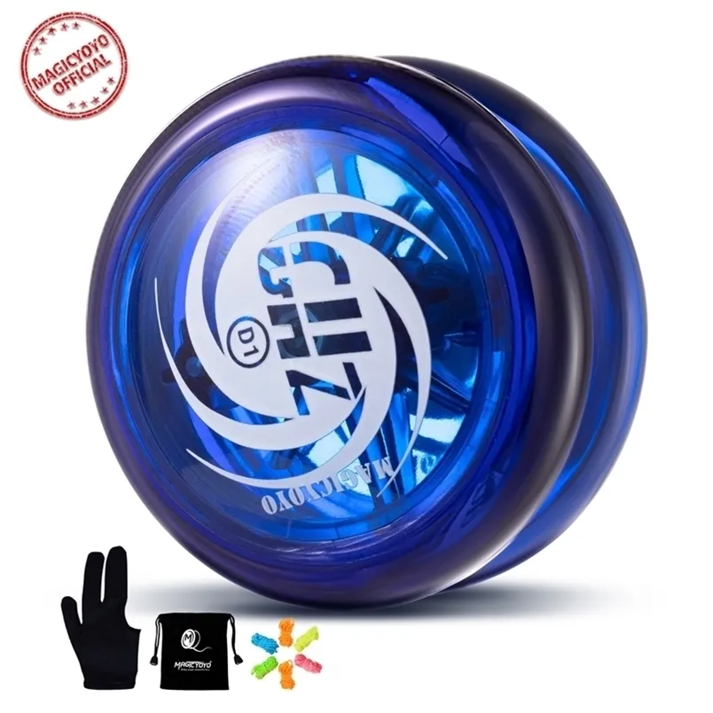 Magicyoyo D1 GHZ 2A Responsivo e Profissional ioyo para iniciantes Classic Plastic Yo Kids Funny Toys 220817