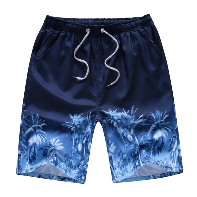 Summer Beach Pantalones cortos para hombre Impresión Casual Quick Dry Board Shorts Bermudas para hombre Pantalones cortos M4XL 18 colores 220602
