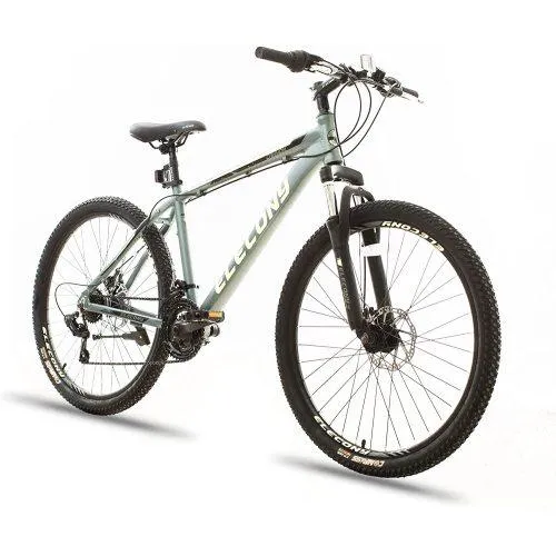 Us Warehouse Elecony Bicicleta de alumínio de 26 polegadas, Shimano 21 velocidades Mountain Bike freios a disco duplo para mulheres, homens, adultos, mulheres T0420 11
