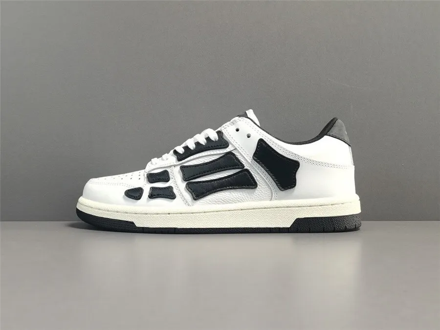 Обувь новейшие кожи Skel Bones Low Top Sneakers Mens Skeleton синий красный белый черный зеленый тренажеры мужчины на открытом воздухе спорт