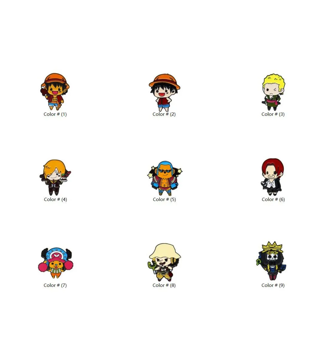 Anime Luffy Pin For Clothes - Official One Piece Merch Collection