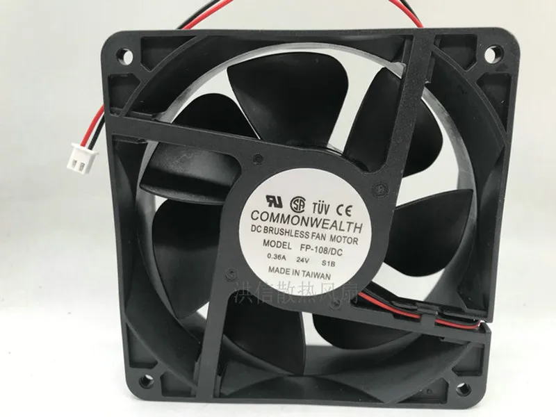 Freight Ücretsiz Orijinal Sanxie Common Fan 12038 FP-108 DC S1B 24V 0.36A Eksenel Soğutma Fanı