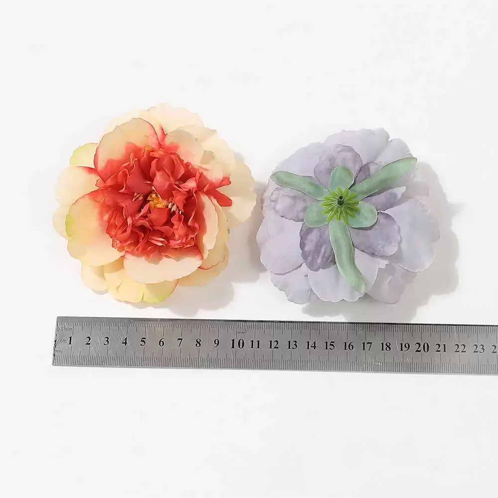 Imitation Peony Flower Head Tang Style Headdress Hair Accessories Silk Flower Artificial Flower DIY Handmade Jewelry