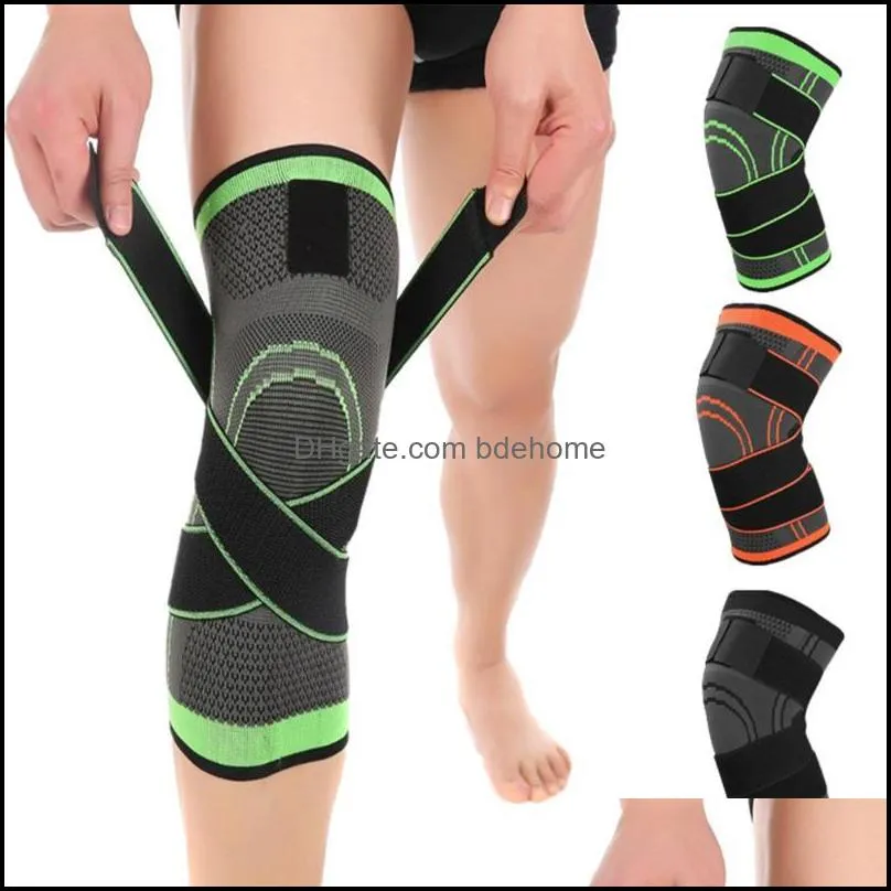 Knee Support Professional Protective Sports Pad Breathable Bandage Brace Basketball Tennis Cycling Pads Elbow