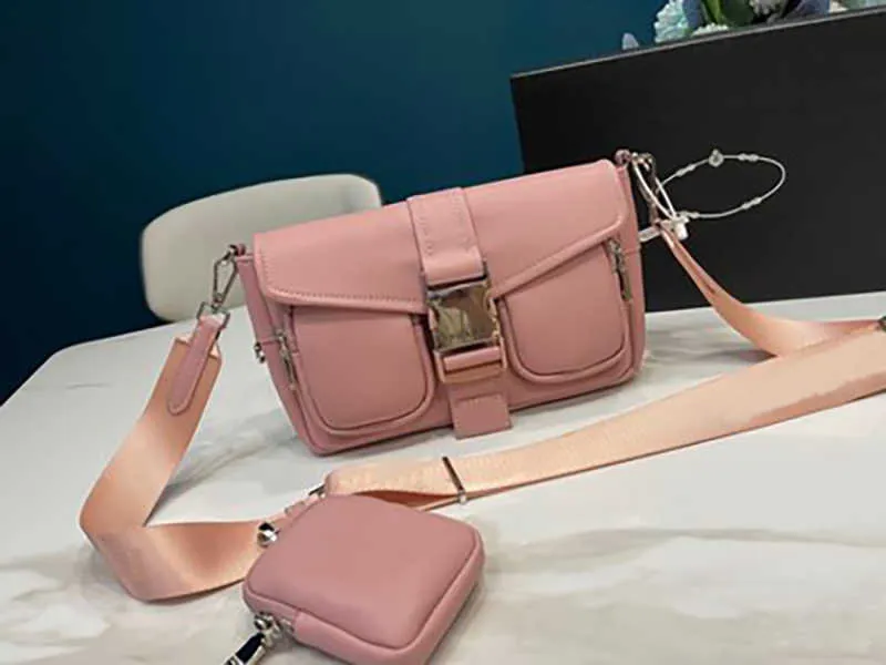 Wysokiej jakości Ladies Classic Hardware Portable Ramię Messenger Torba Moda Lekki wszechstronny projekt mody