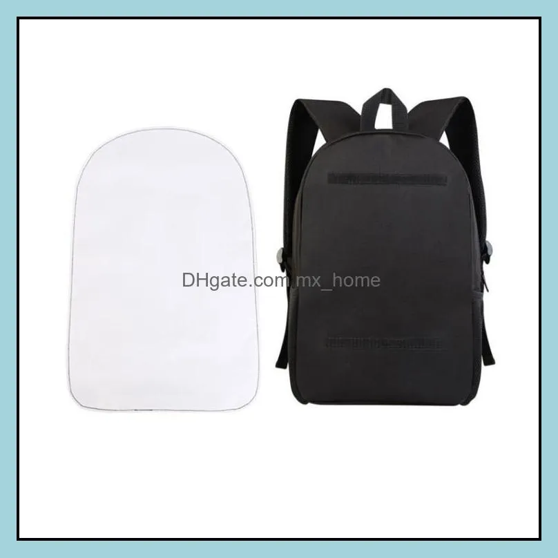 wholesale sublimation diy backpacks blank other office supplies heat transfer printing bag personal creative polyester school student bag