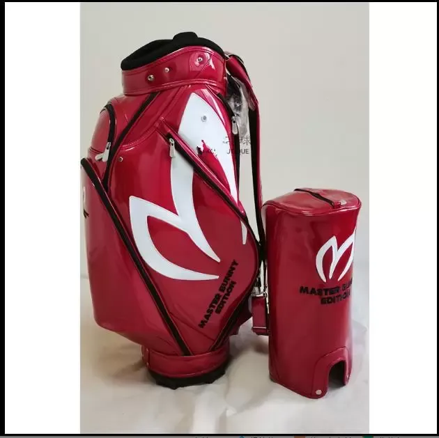 17colors新しいゴルフバッグ男性女性PUレザー防水PGゴルフクラブバッグスポーツカートバッグ
