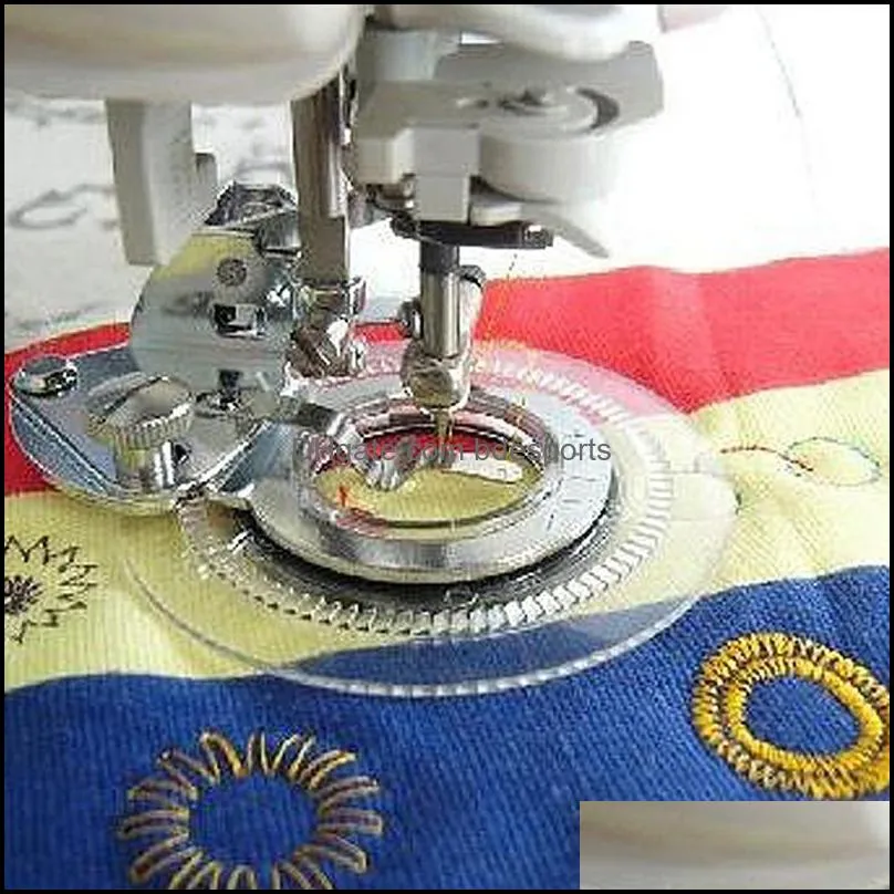 Flower Point Round Point Foot Presser Flower Embroidery Foot Sewing Machine Part