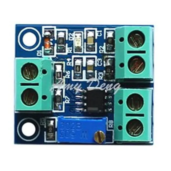 Circuitos integrados 5 unids/lote módulo convertidor de corriente a voltaje 0 ~ 20mA corriente a 0-5V voltaje