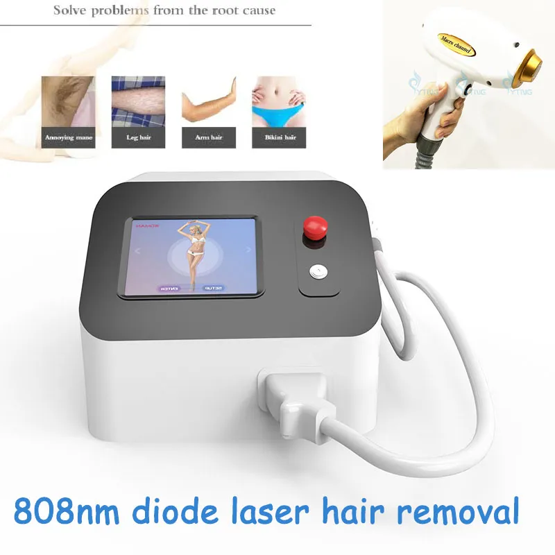 Professional Diode Diode Laser Hair Removal Machine With 808nm Diode