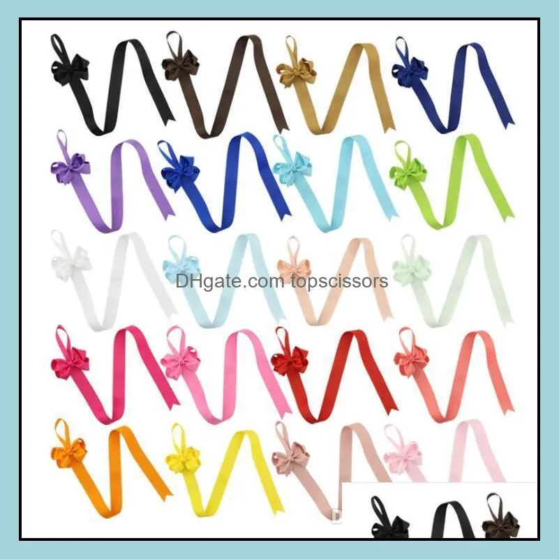 Cute Hairbow Holder Girls Hair Clips Hanger Hairs Ribbons Storage Boutique Hair Accessories Hair Bow Hairpins Organizer