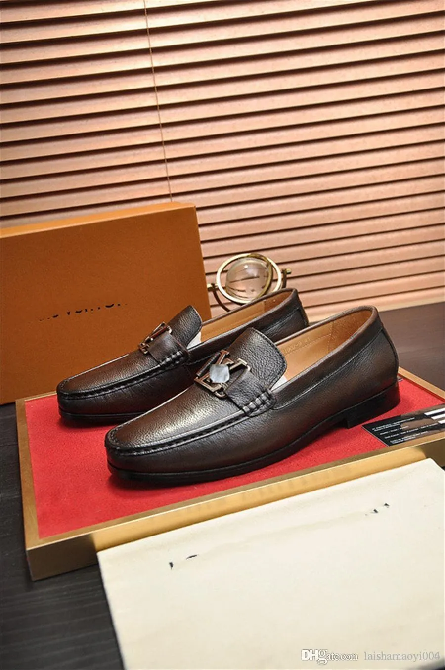 A3 Men loafers lyxvarumärken skor glider på spetsiga tåfest bröllopskor mode man loafer svart grön vin röd storlek 6.5-11