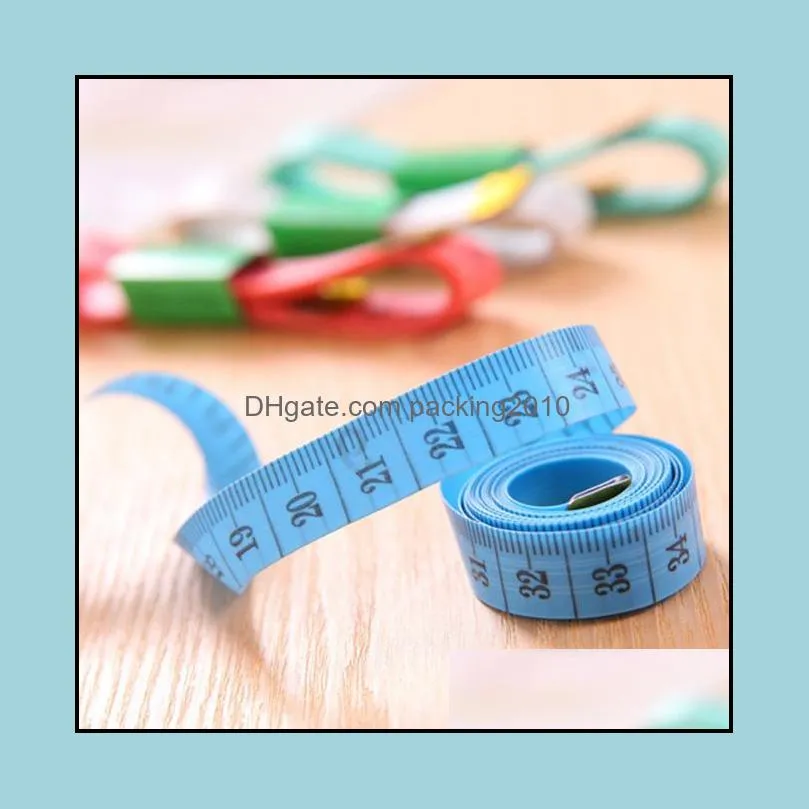 measuring ruler tailoring sewing tailor tape body measure soft tool mini retractable portable measures good quality wll342