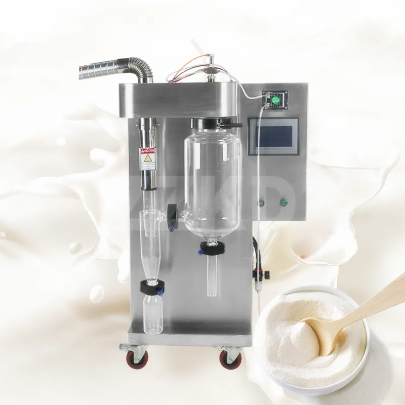 ZZKD Vakum Sprey Kurutucu 2L Mini Endüstriyel Süt Tozu Yapımı Makine Laboratuvarı Atomizer Santrifüj Ekipman