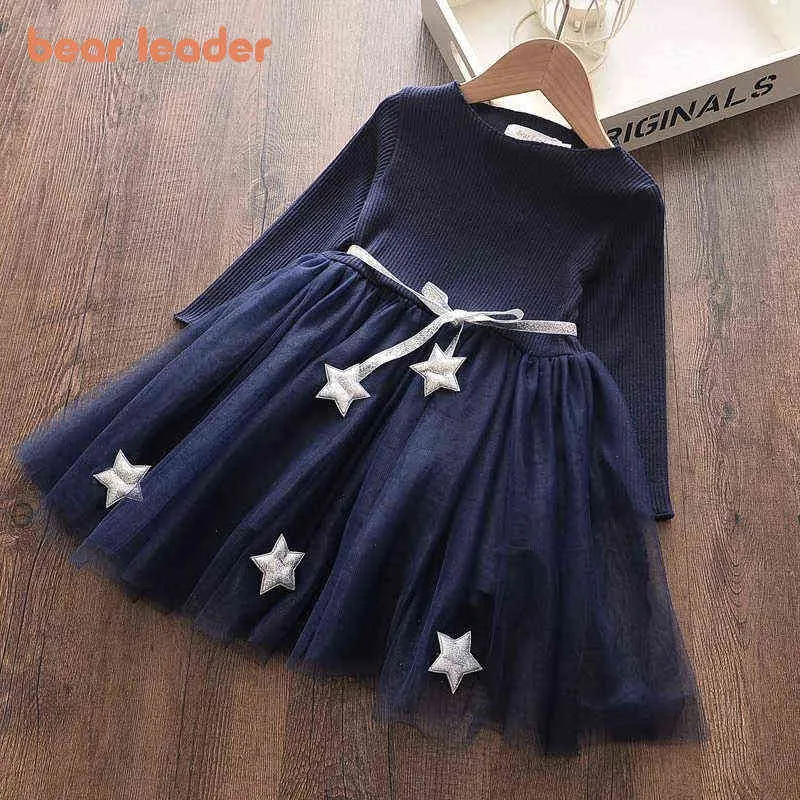 Bear Leader Kids Lace Drsses for Girls Party Dress Star