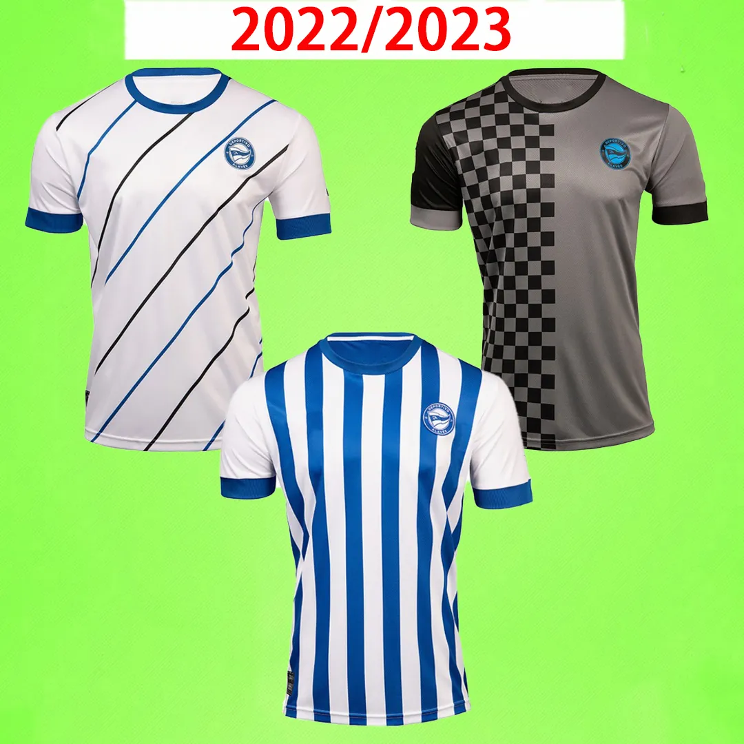 22 23 Deportivo Alaves Maglie da calcio 2022 2023 All Abbasso il terzo centenario Camiseta de futbol Pere Pons Lucas Joselu Laguardia Shirt da calcio MAILLOTS Uniforme