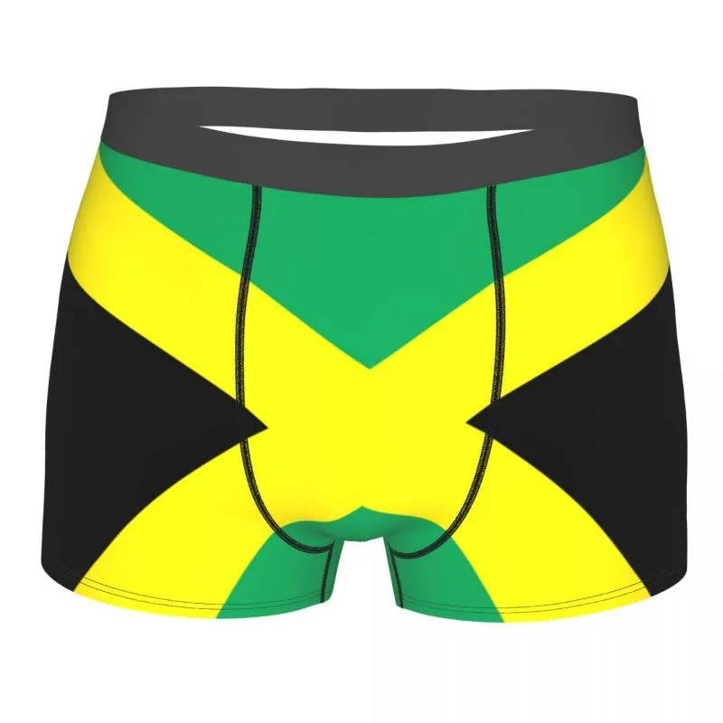 Underpants Boxer Men Underwear Male Panties Jamaica Flag Shorts