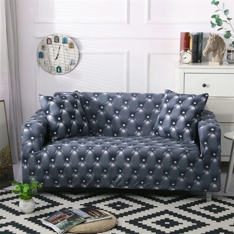 Geometric Sofa Cover Elastic Stretch Modern Chair Couch Slipcovers