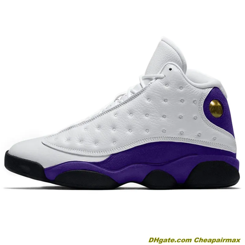 Mens Jumpman 13s Basketball Sneakers Leather Sports Shoes In Black