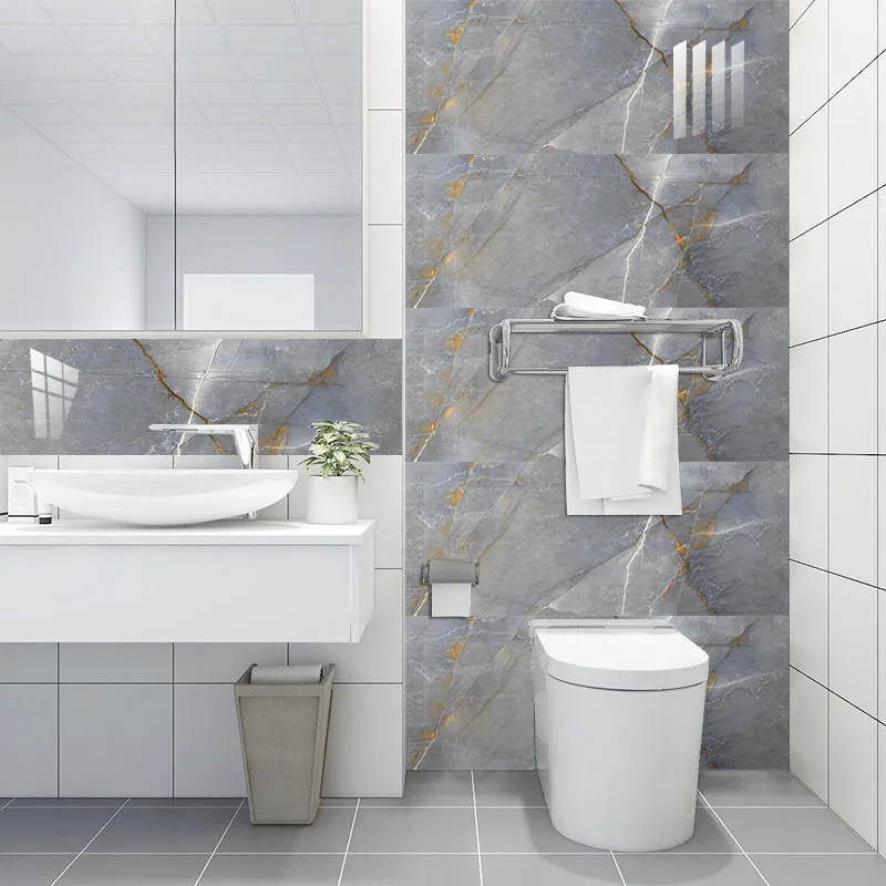 30 Piastrelle Adesive Per Pareti – 15x15 Cm, Autoadesive In PVC, Impermeabili, Per Cucina E Bagno, Facili Da Pulire, Effetto Carta Da Parati