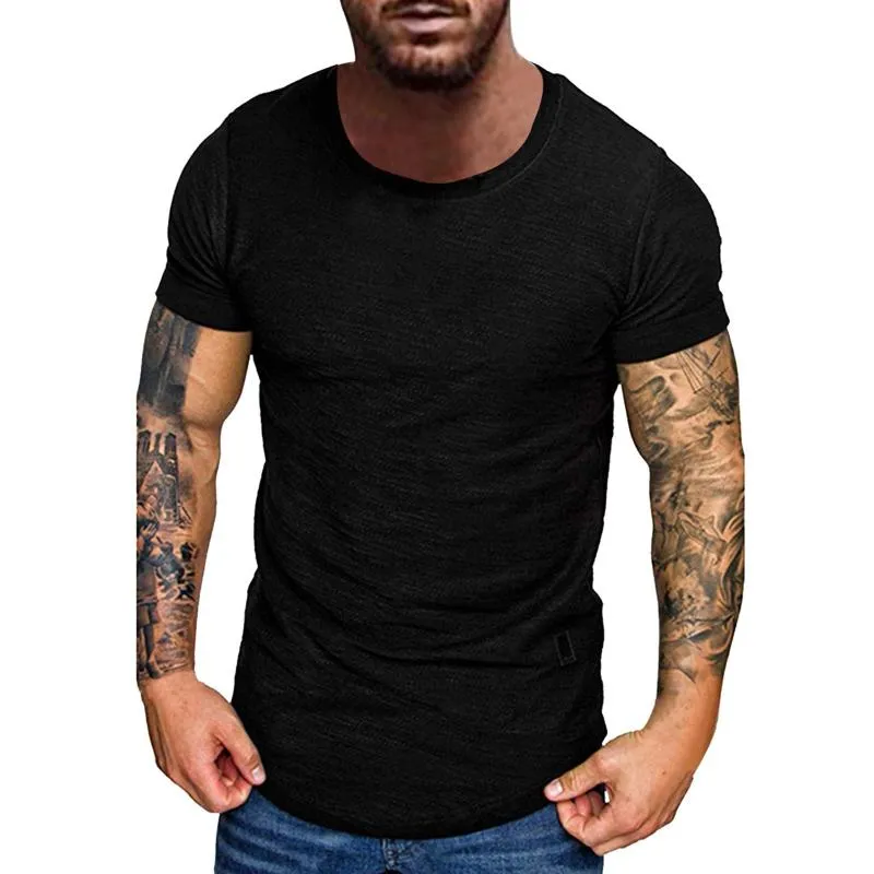 Męskie koszulki Mens T-Shirt Button Dowcasual Tuxedo Dress for Menmen's