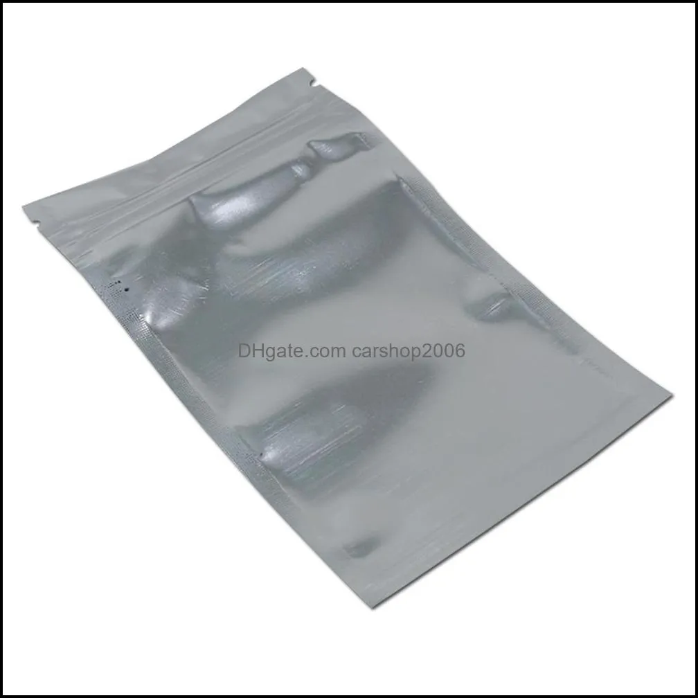 20 sizes aluminum foil clear for zip resealable plastic retail lock packaging laser bags zipper lock mylar bag package pouch self seal