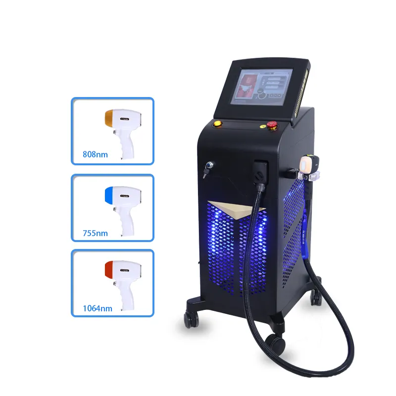 2022 Platinum Laser IPL Hårborttagningsmaskin Hudföryngring Handenhet Beauty Salon Spa Equipment 1800W 2000W High Power