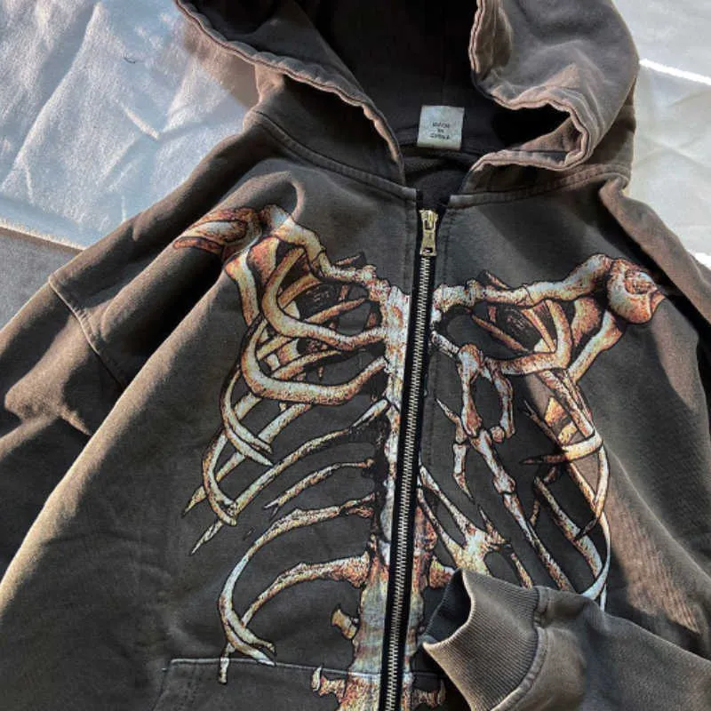 Zip up hoodies with skulls cheap