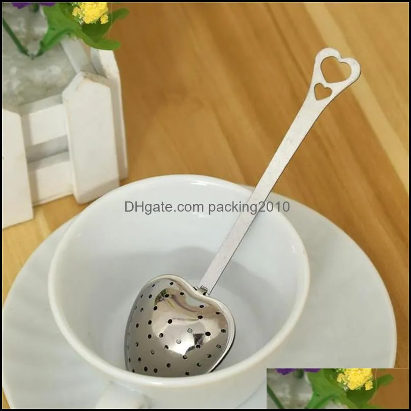 Wholesale Teatime Heart Coffee Tea Tools Teainfuser Heart Shaped