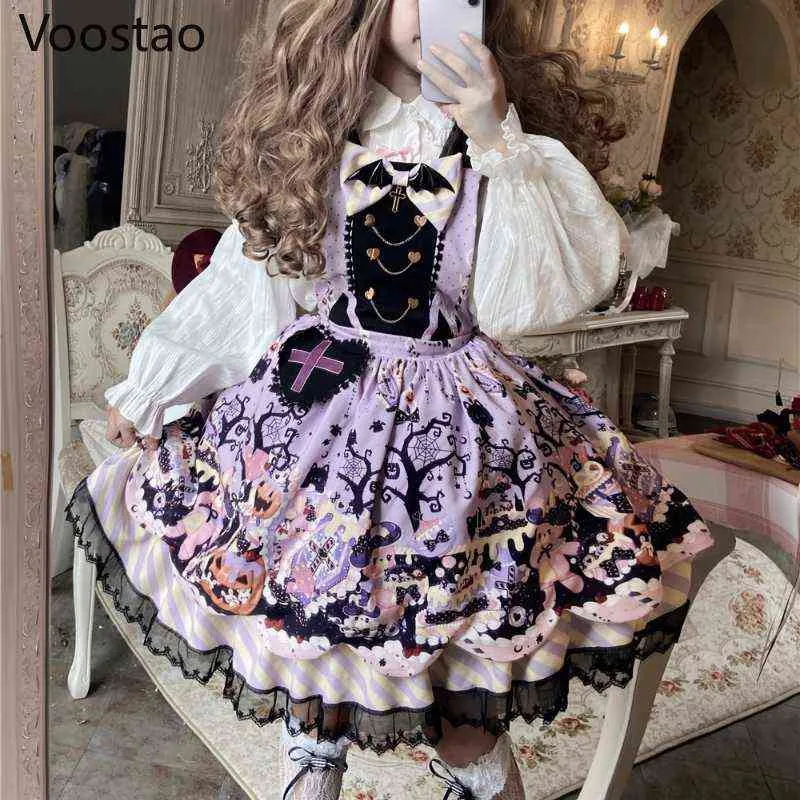 Vintage Gothic Lolita Jsk Gothic Dress With Cat Ears And Plush