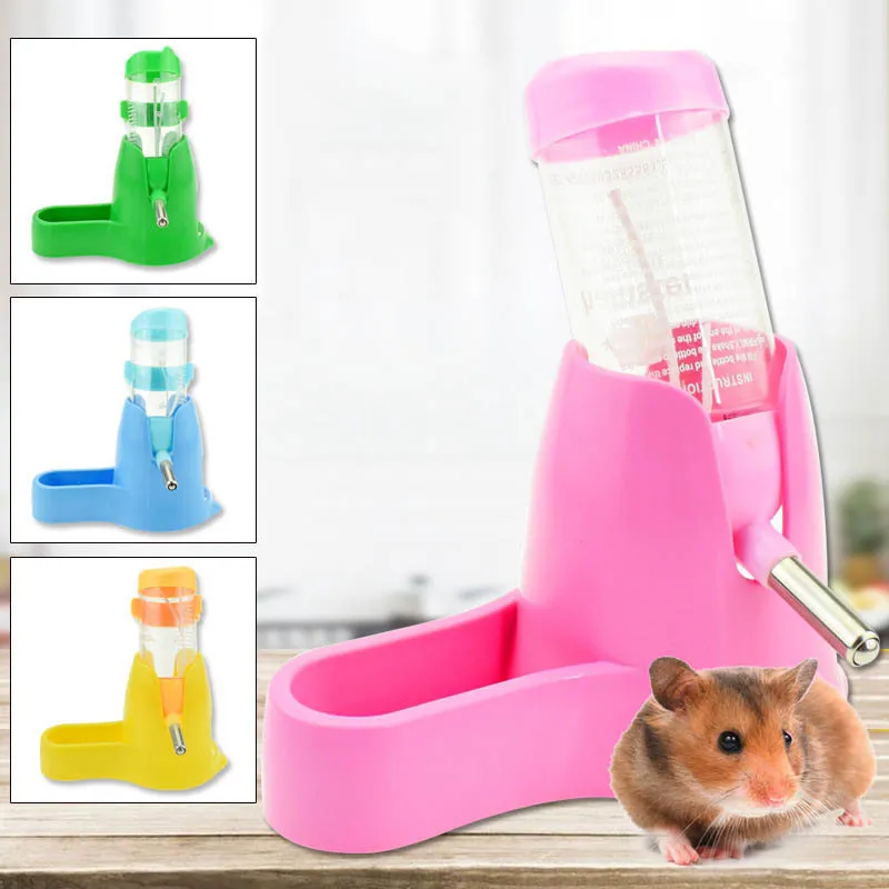 Hamster waterfles kleine dierenaccessoires automatisch voederapparaat voedselcontainer 3 stijlen 1 pc drinkflessen 220713