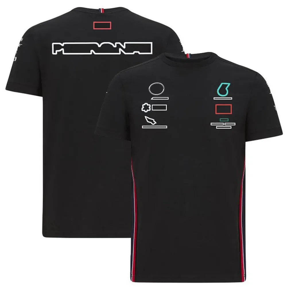 2022 Neues F1-Team-T-Shirt, Revers-Polo-Anzug, Formel-1-Jacke, personalisiert mit dem gleichen Absatz