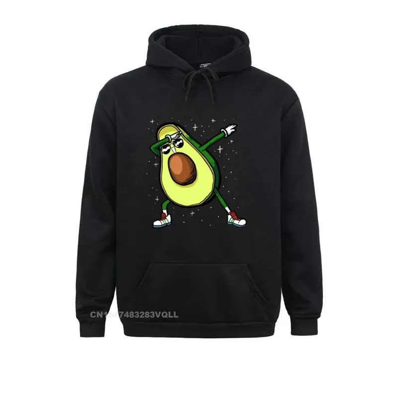 Men's Hoodies & Sweatshirts Dabbing Avocado Sunglasses Funny Vegan Men 2022 Fashion Europe Summer Hip Hop Long Sleeve ClothesMen's