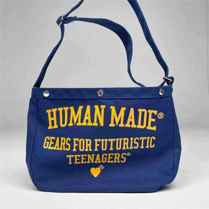 バッグ HUMAN MADE PAPERBOY BAG #2 Human Made Mini Paperboy Bag Olive Drab - FW22 - US