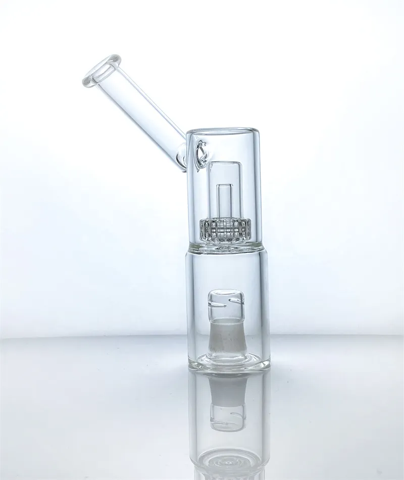 bang Grand narguilé en verre vapexhale hydratube avec 1 cage à oiseaux perc pour évaporateur pour créer une vapeur douce et riche gb314b Aérateur avec base