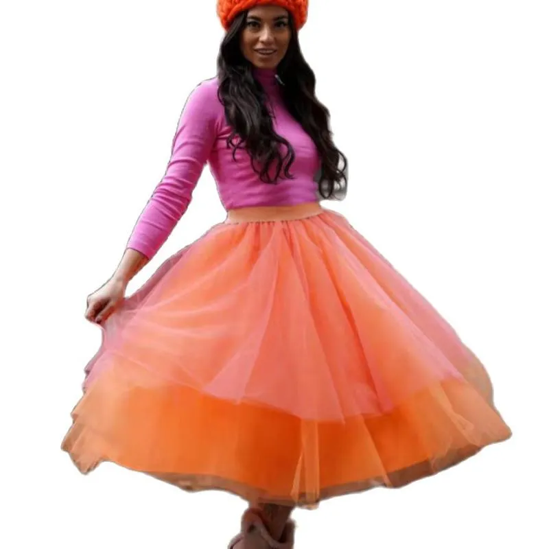 Tutu Ballerine Adulte Multicouches - Tulle élastique Confortable Pour Danse, Fête, Halloween | Jupe Tutu Femme