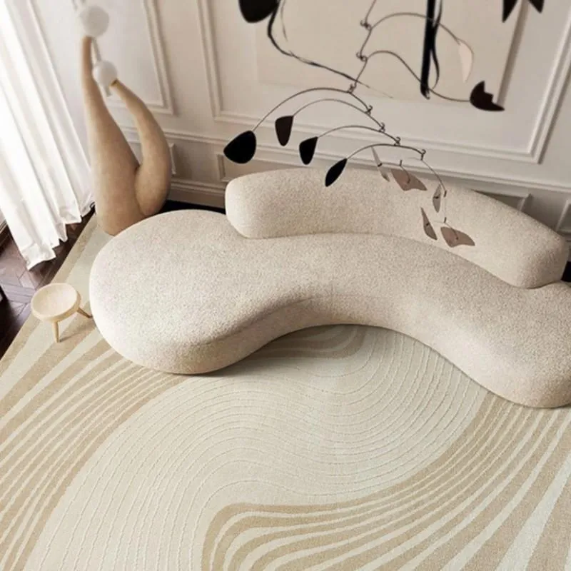 Carpets Modern Style High Density Soft Touch Woven Home Decoration Area Rug INS Floor MatCarpets
