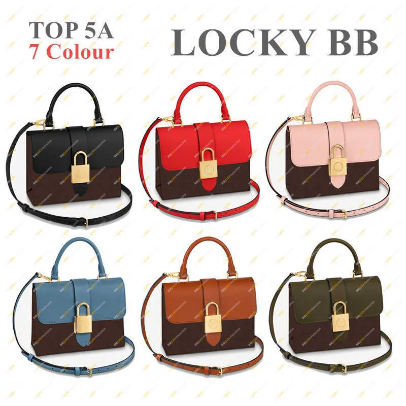 Borse a tracolla BB LOCKY 5A di alta qualità dello stilista delle signore M44141 M44080 Borsa a tracolla MINI Borsa 7 colori Disponibile