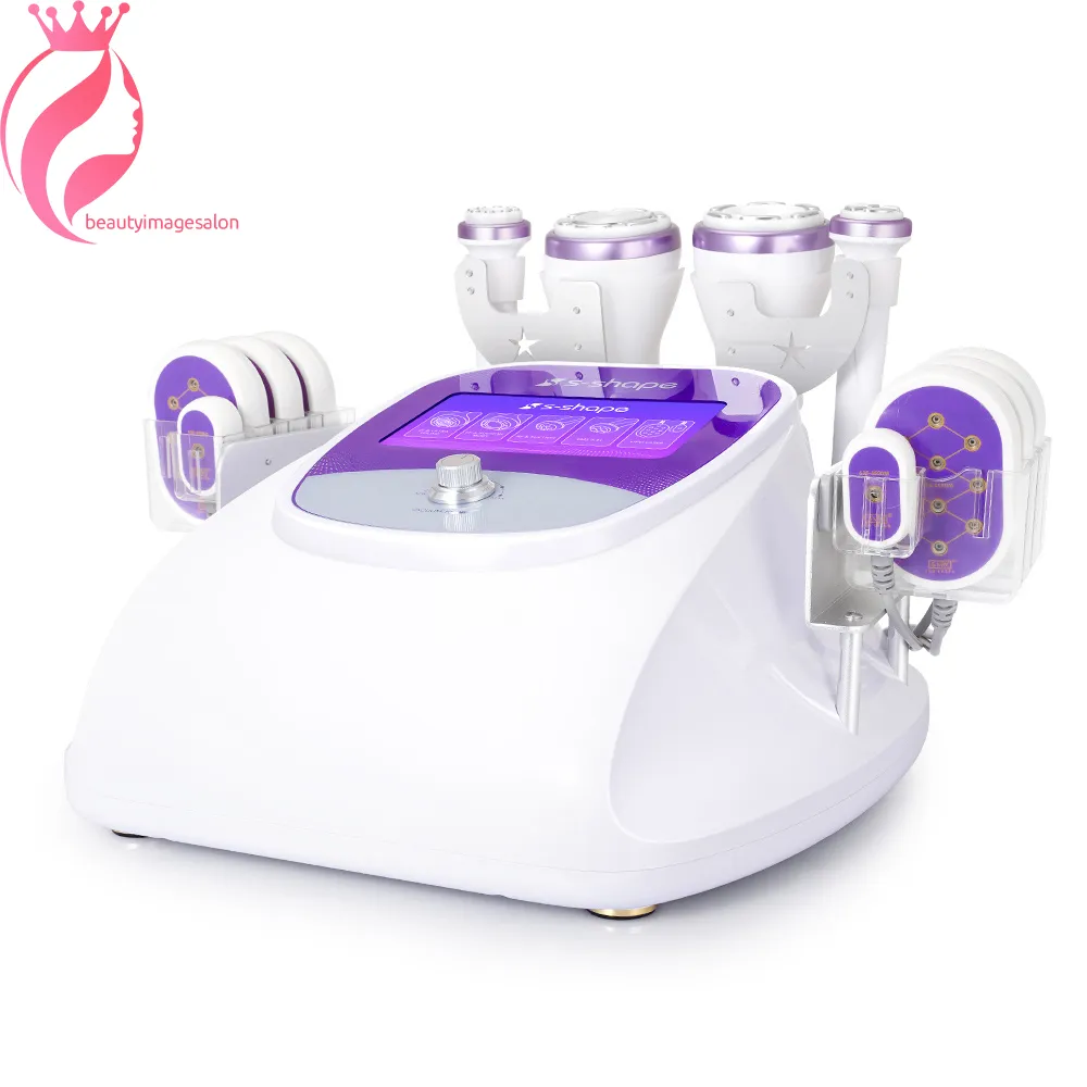 NIEUW ARNISKENDE SLAMMING STERK 30K Ultrasone cavitatiemachine Vacuüm RF Radiofrequentie Laser Gewichtsverlies Anti-cellulitische massager