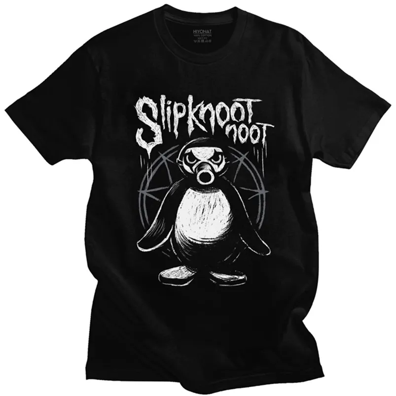 Novità Noot Pingu T Shirt per uomo Cotone Divertente T-shirt Meme Divertente Cartoon Tees Manica corta Casual Top Abbigliamento 220608