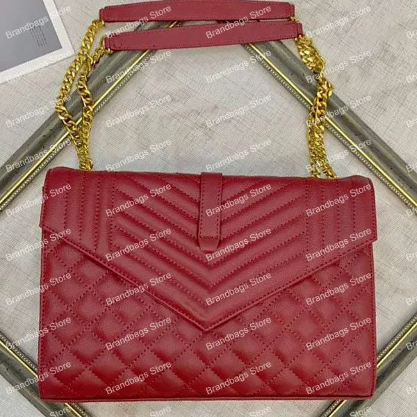 Loulou çantaları tasarımcı zarf çantası yüksek kaliteli omuz çantası moda deri crossbody lüks bayan paris klasik pochette