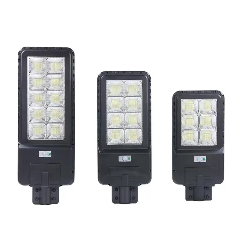 300W 400W 500W Radar Led Solaire Réverbère Imperméable Ip65 Applique Murale Extérieure