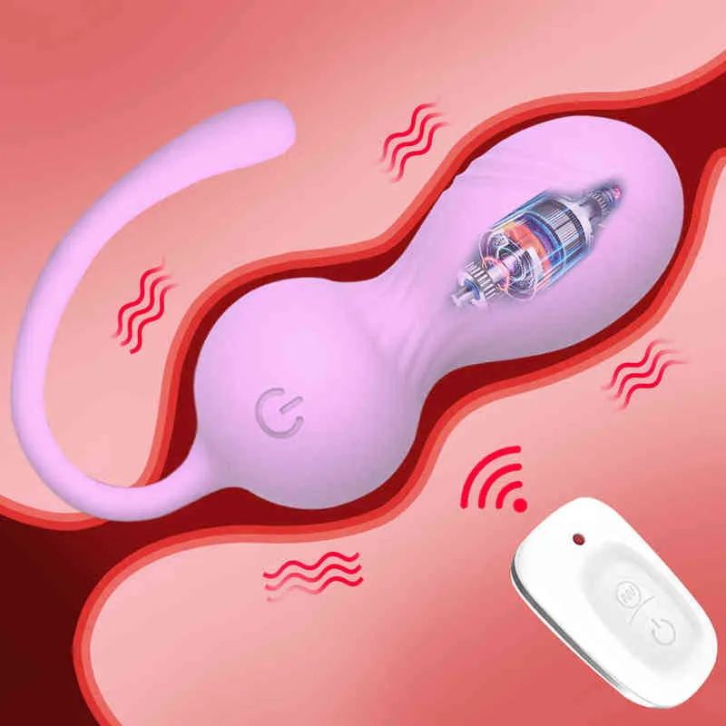 Nxy Eggs Bullets Vibrators Eggel Ball Wireless Remote Massage Panties G Spot Vagina Erotic Sex Toys for Adult Women 220509