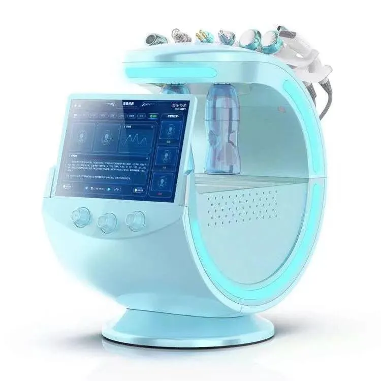 7 i 1 hydrafacial maskin med huddiagnosfunktion