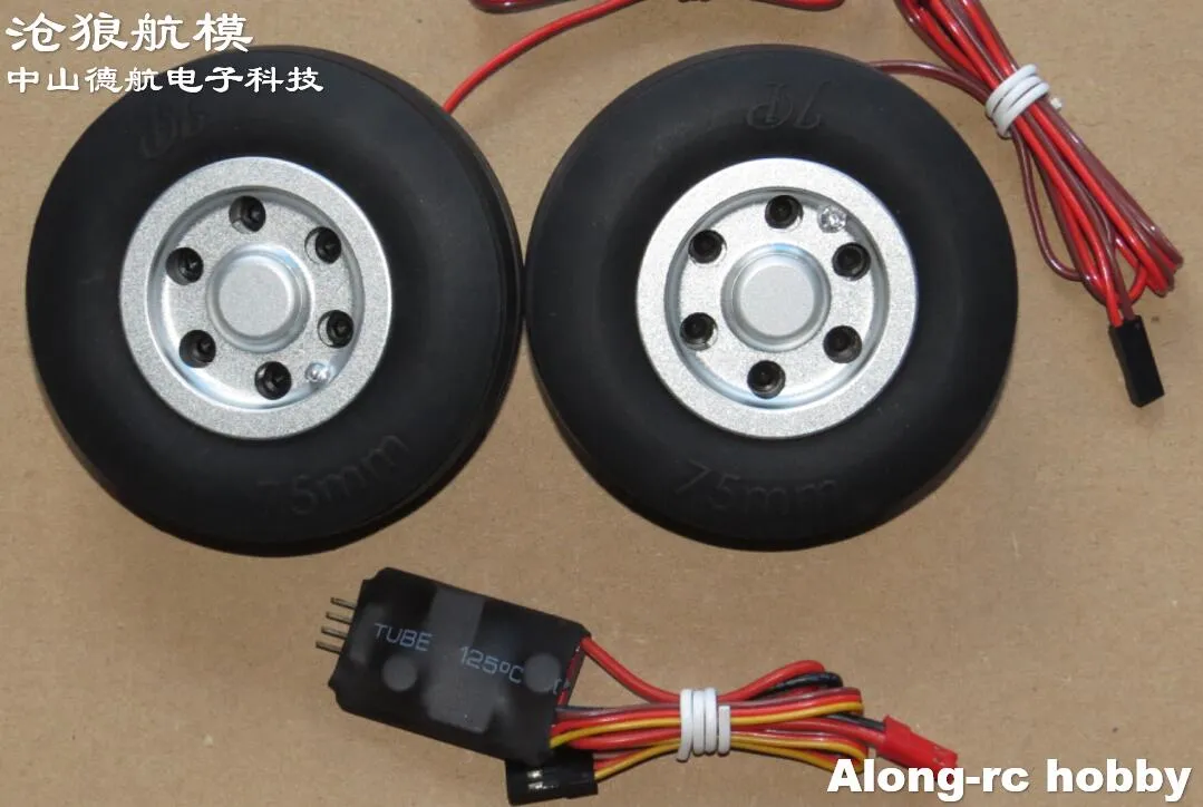 Electronic Aircraft Wheels And Brakes For RC Airplanes JP Spare