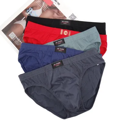 Fashion 5-packs Briefs Men s 100 Cotton Underwear Man Loose Men's Large 5xl  6xl Plus Size For Men Lot