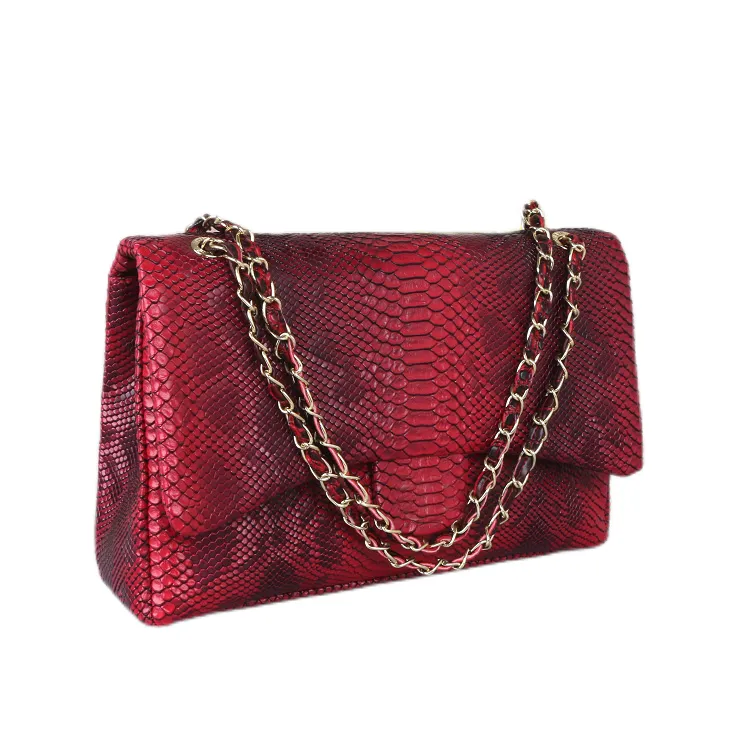 Moda Tasarımcı Kadın Çantalar Omuz Çantası Çantalar Timsah Desen Deri Crossbody Çantalar Çanta Debriyaj Metal Logosu Lady Zincir Kayış Cüzdanları Tote Messenger 8800